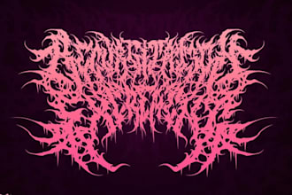 design a power metal logo