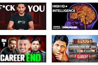 custom thumbnails graphics and posters