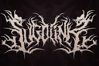 design a logo for your power, folk, or symphonic metal band