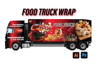 design outstanding truck wrap designs