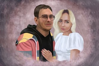 draw a realistic portrait from photo