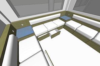 create a simple 3d furniture
