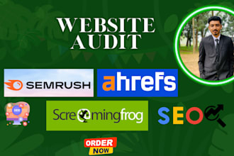 do semrush audit with ahrefs, scream frog and SEO strategy