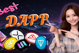 develop blockchain app, dao app, nft marketplace, defi, crypto exchange, dapp