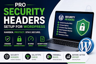add http security headers and harden your wordpress site