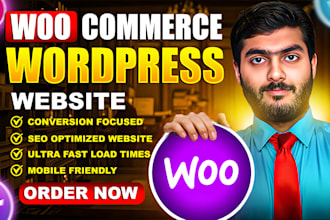 design high converting woocommerce website on wordpress and optimize it for SEO