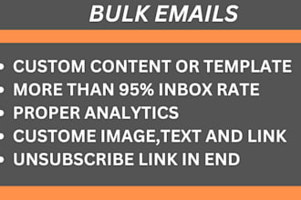 do email marketing email blast or send bulk emails