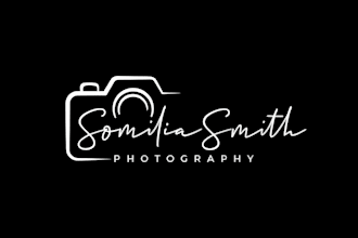 design photography signature logo and watermark with fastest delivery