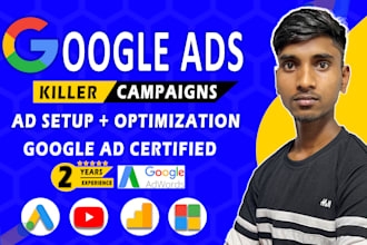 be your google ads manager and PPC campaign expert