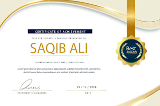 design professional letterheads, certificates, and billbooks for your business