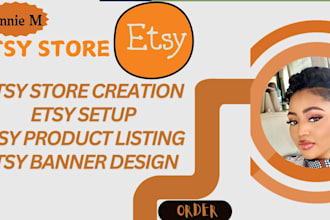 create shealth llc etsy store and redesign etsy