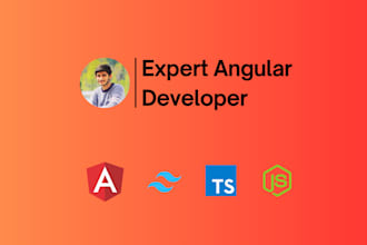 develop angular website with api integration