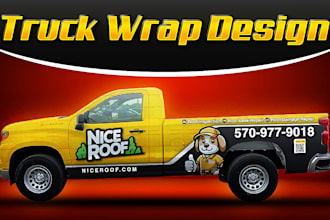 lettering truck wrap, truck wrap design, vehicle wrap, truck wrap, van graphics