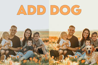 add dog, cat, or any pet in your photos