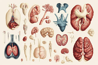 design scientific, medical, educational illustration for you