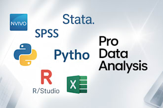 be your data analyst and publication researcher