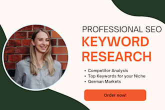 do advanced SEO keyword research for german websites