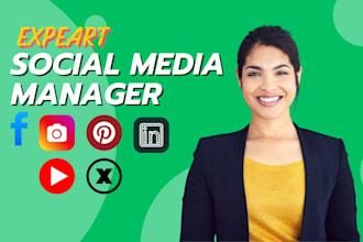 be expert social media marketing manager for your brand presence