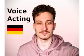 do voice acting ger