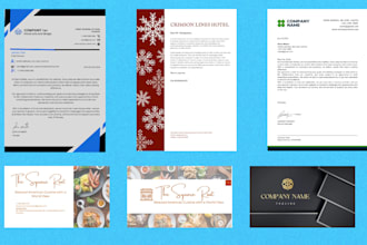 design custom business cards and letterheads to boost your brand identity