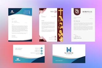 design custom business cards and letterheads to boost your brand identity