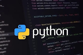 be your expert python developer for any project