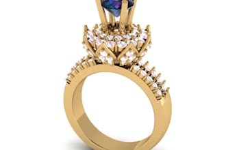 design stunning 3d jewelry models and render them for you