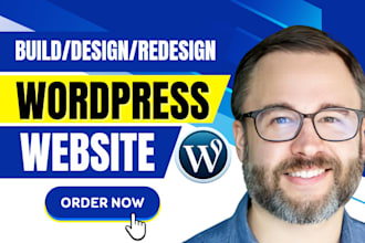 build clean responsive wordpress website design or business website development