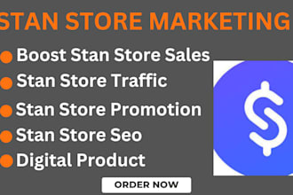do stan store marketing stan store promotion to boost stan store sales