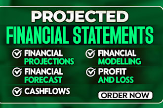 do financial forecast, cash flows and financial projections, financial statement