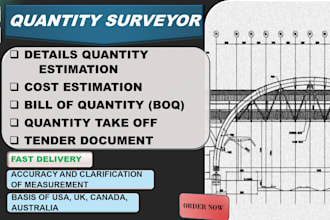 do quantity surveyor, quantity takeoff and cost estimate
