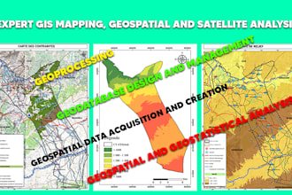 deliver expert gis mapping, digitizing, georeferencing, and spatial analysis