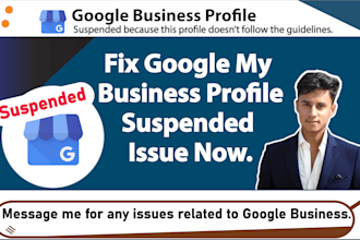 fix google my business suspended gmb reinstate my business profile suspension