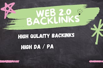 do web 2 0 backlinks