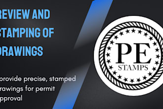 permit house plan foundation framing and structural analysis with pe stamp