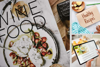 write quality cookbook recipe book, cookbook design, cookbook formatting, ebook