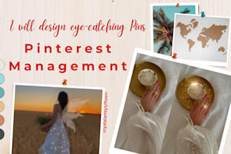 create glittery pins, boards, and be a pinterest marketing manager
