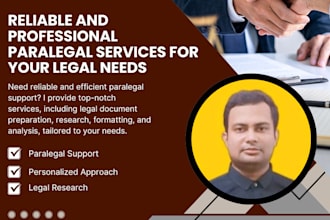 help you with paralegal services