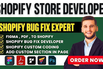 be shopify expert and developer for custom coding