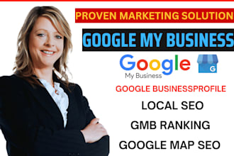 do seo optimization for google my business and profile local maps ranking