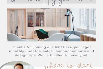 design editable mailchimp email template popup form