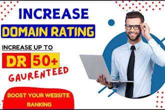 increase your DR with high quality backlinks