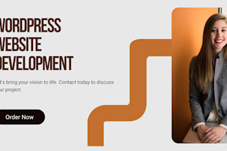 build and design wordpress website