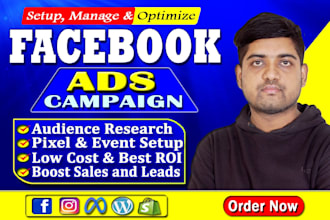 be your shopify facebook ads campaign consultant, instagram ads, meta ads expert