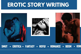 ghostwrite hot nsfw, smut, bdsm, romance story, erotica fanfiction for you