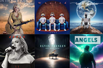 create the perfect single or album cover within 24 hours