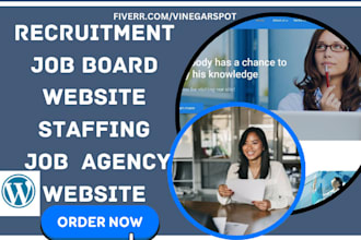 design recruitment website job board website staffing job website agency website