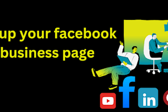 professionally set up your facebook business page