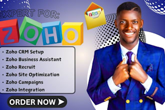 setup zoho recruit zoho expert for zoho integration zoho site zoho one