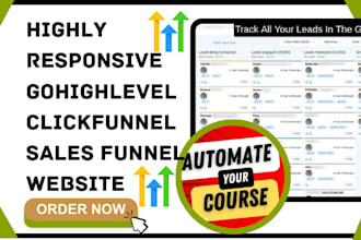 build gohighlevel landing page gohighlevel salesfunnel gohighlevel clickfunnels